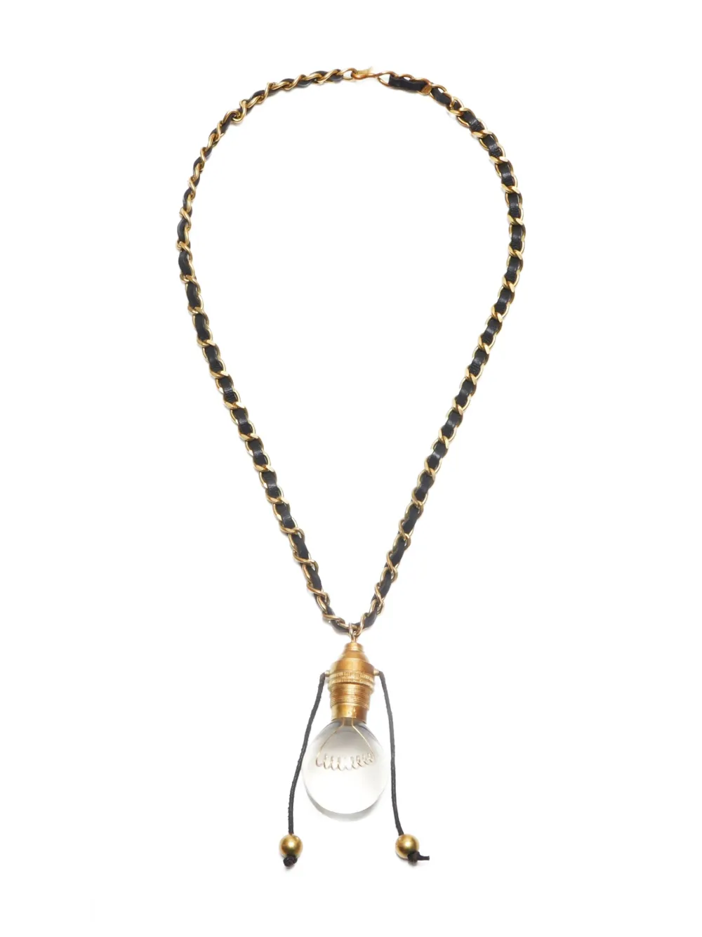 CHANEL Pre-Owned Collana Light Bulb 1994 - Oro