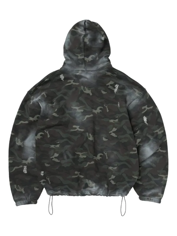 THUG CLUB Rock Hoodie | Green | FARFETCH ID