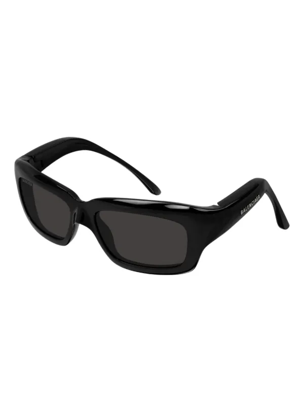 Balenciaga Eyewear angular-frame Sunglasses | Black  display picture 1