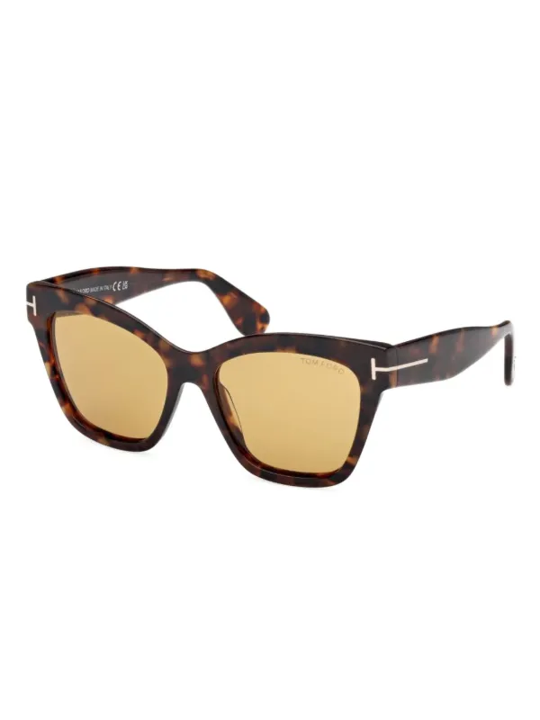 TOM FORD Eyewear キャットアイ サングラス | ブラウン | FARFETCH JP