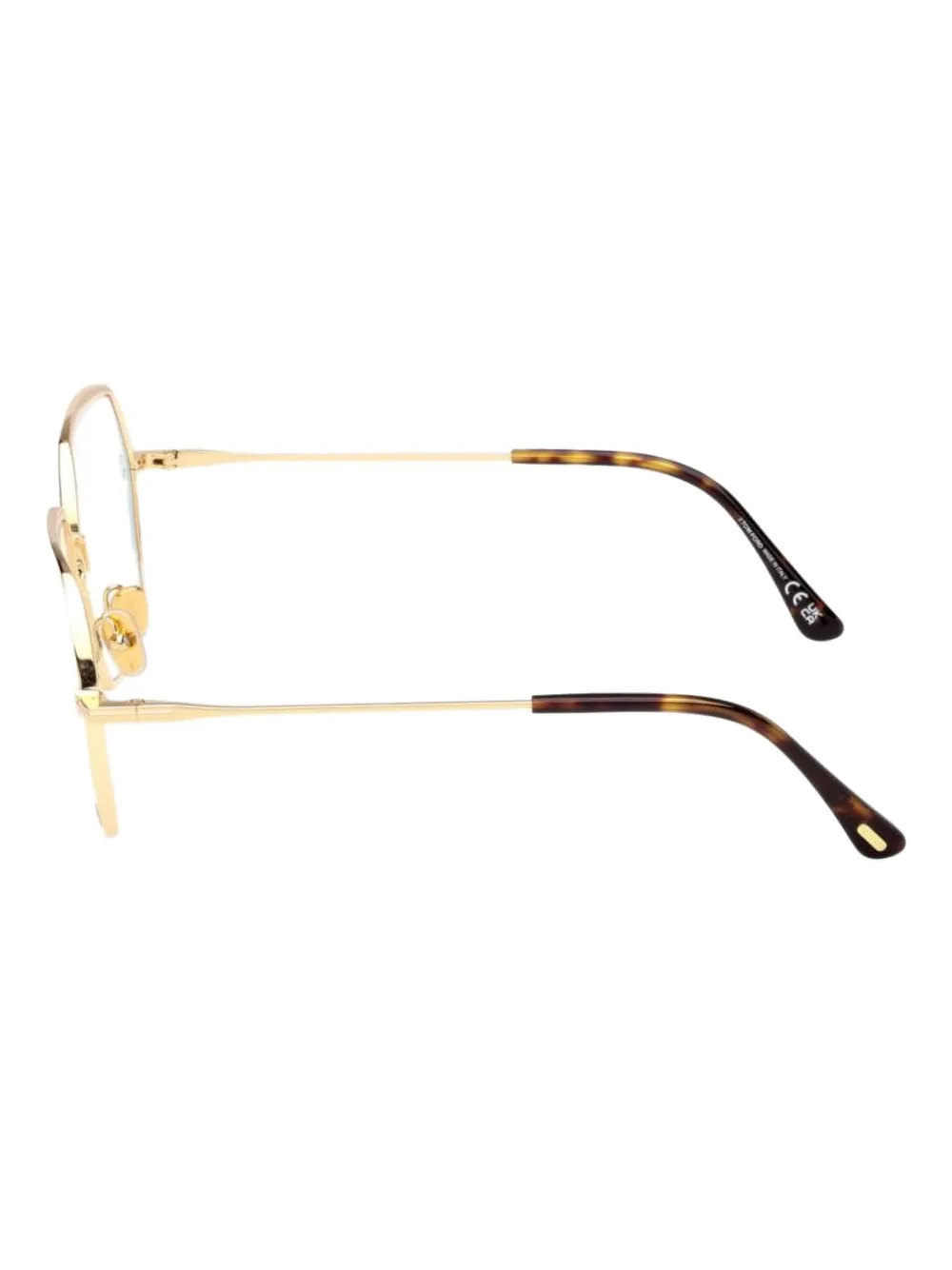 TOM FORD Eyewear geometric-frame glasses Goud