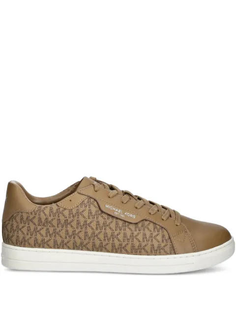 Michael Kors Keating monogrammed lace-up sneakers