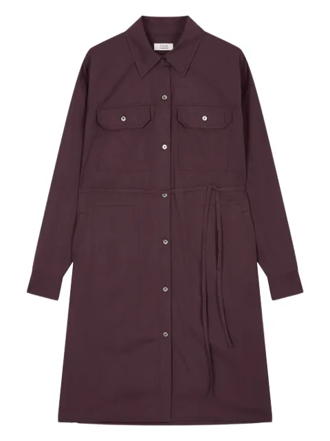 STUDIO TOMBOY vestido camisero utility