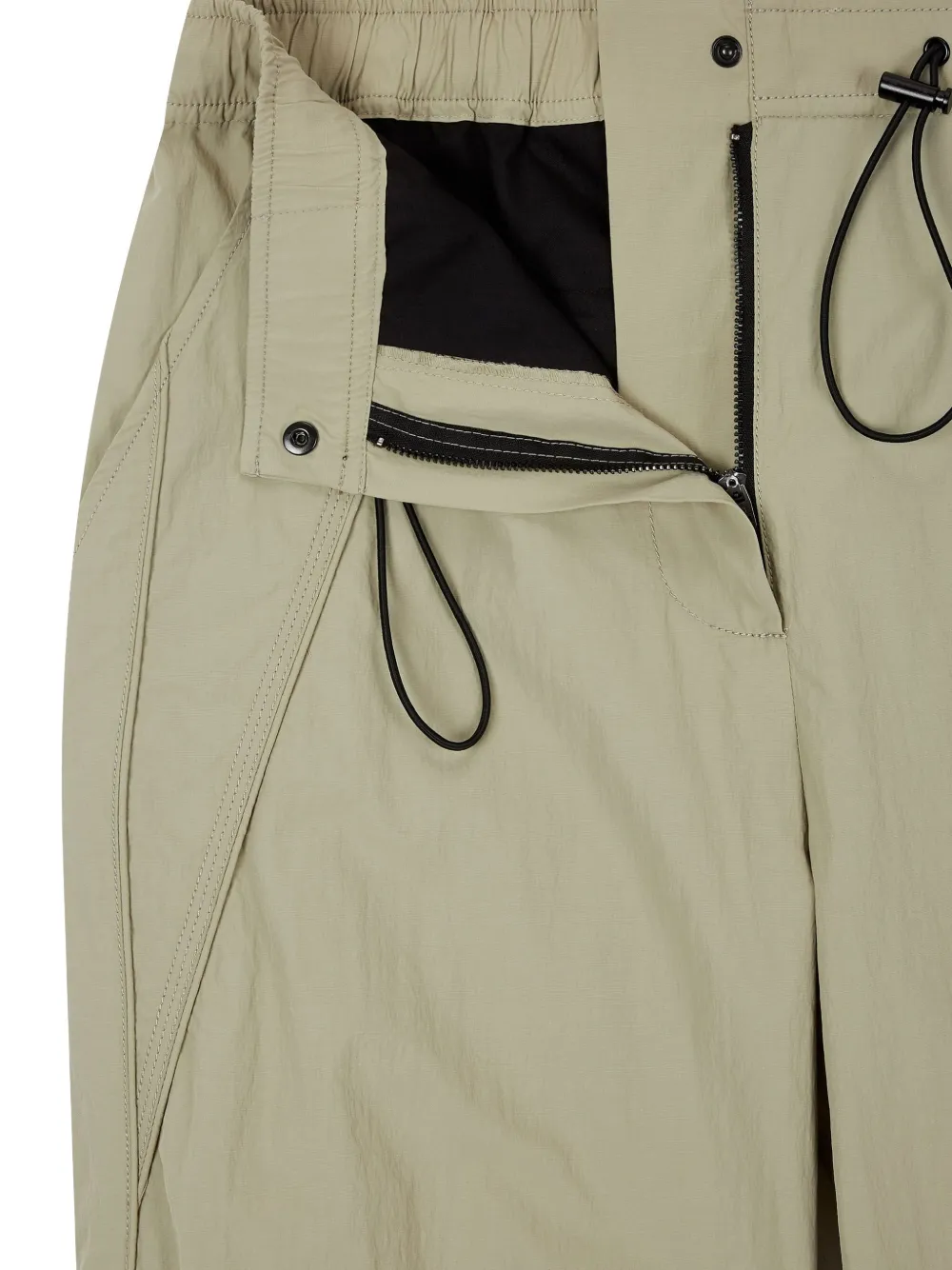 STUDIO TOMBOY Broek met trekkoord Groen