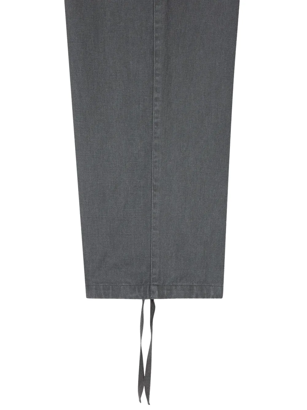 High-Waisted Cargo Trousers