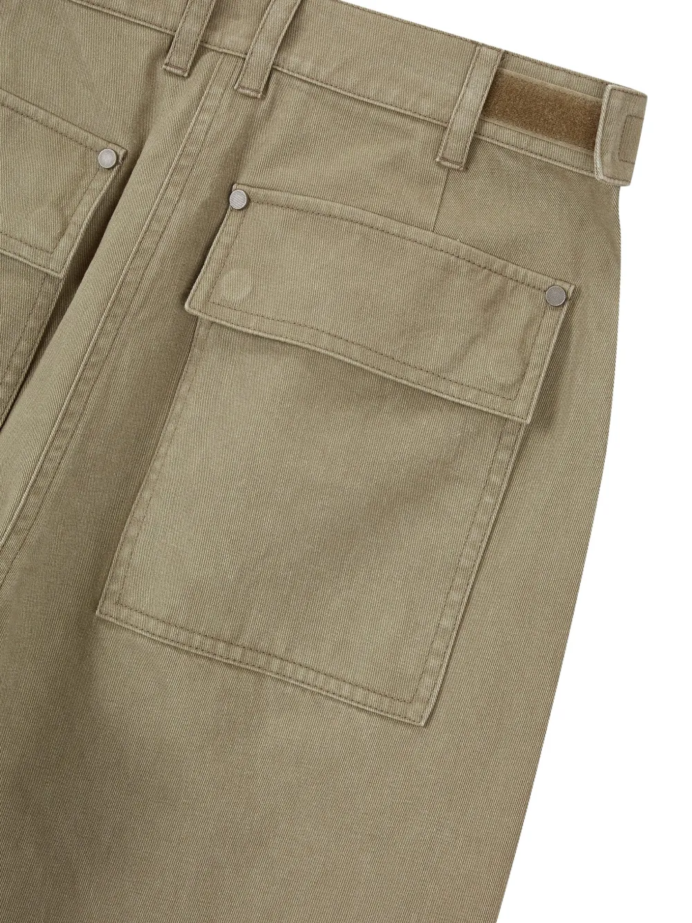 STUDIO TOMBOY Broek met cargo zak Beige