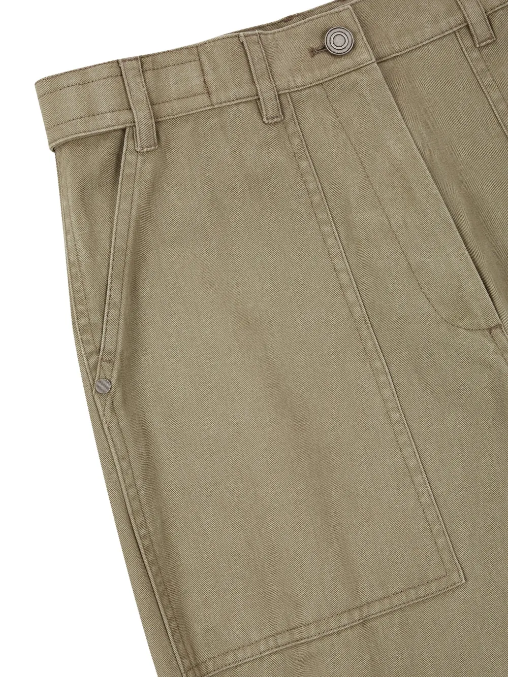 STUDIO TOMBOY Broek met cargo zak Beige