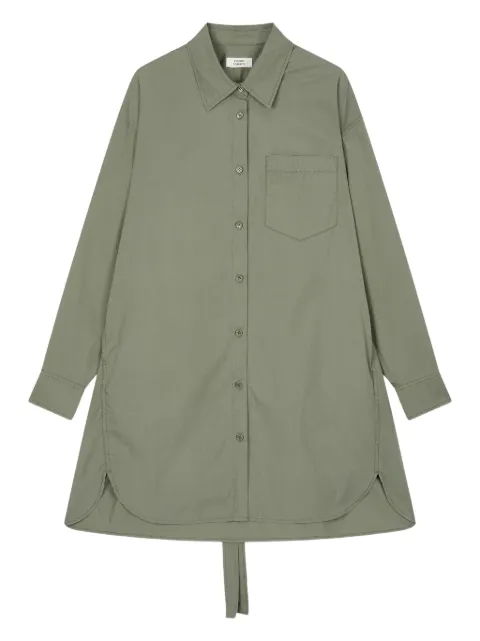 STUDIO TOMBOY vestido camisero con bolsillo de parche