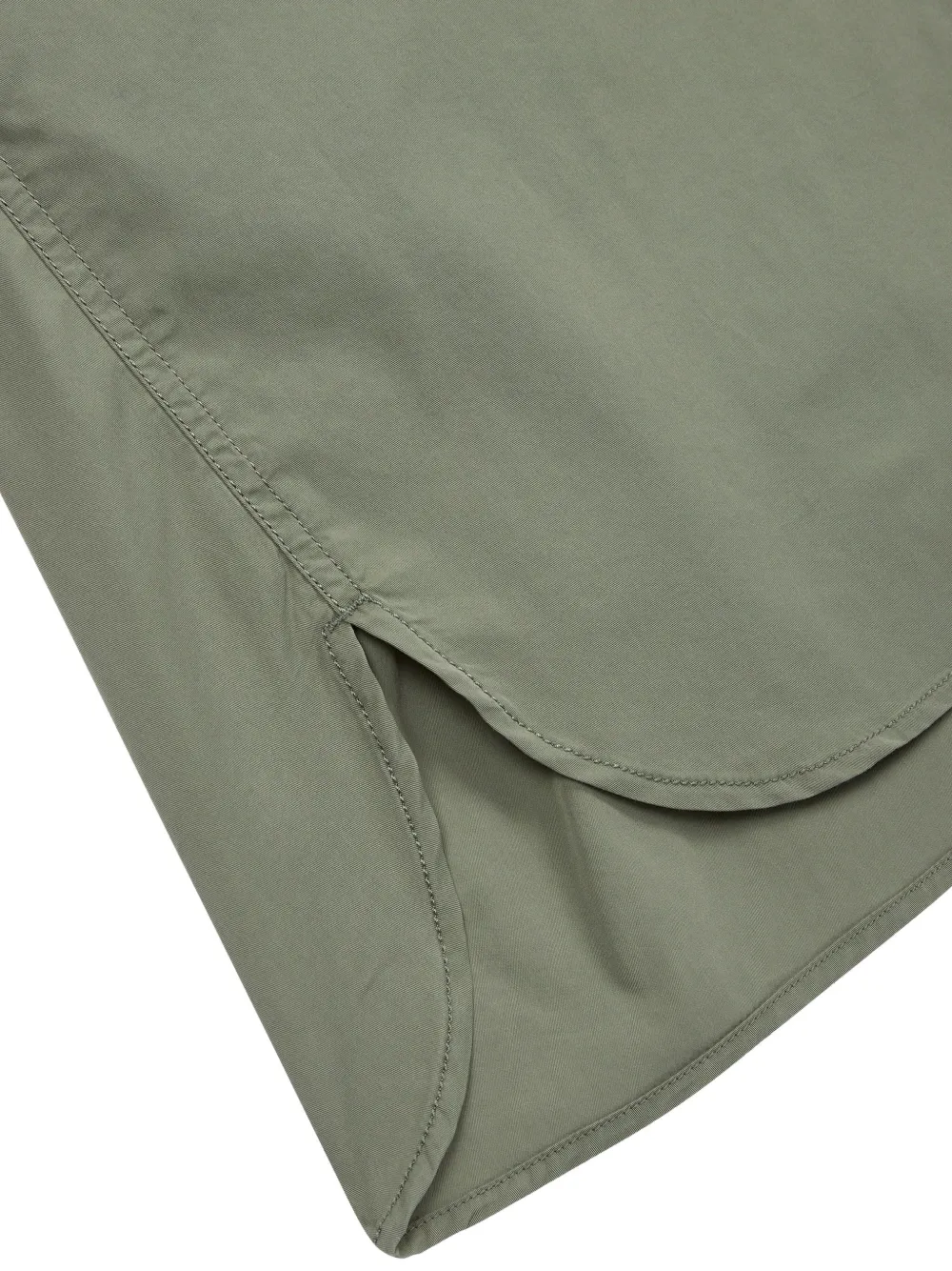 STUDIO TOMBOY Blousejurk met opgestikte zak Groen