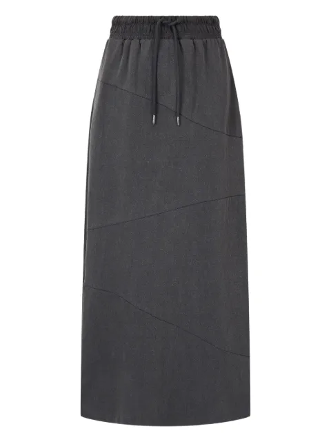 STUDIO TOMBOY Waveline drawstring midi skirt