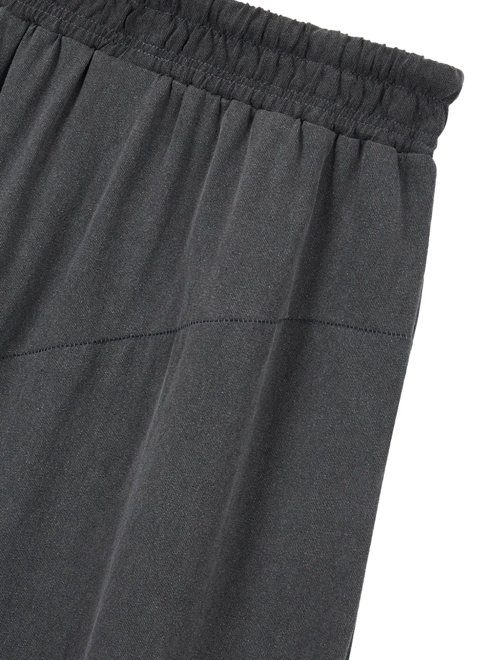 Studio Tomboy Waveline Drawstring Midi Skirt In Gray