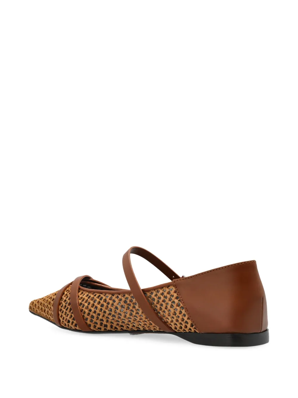 Max Mara Geweven ballerina's Bruin