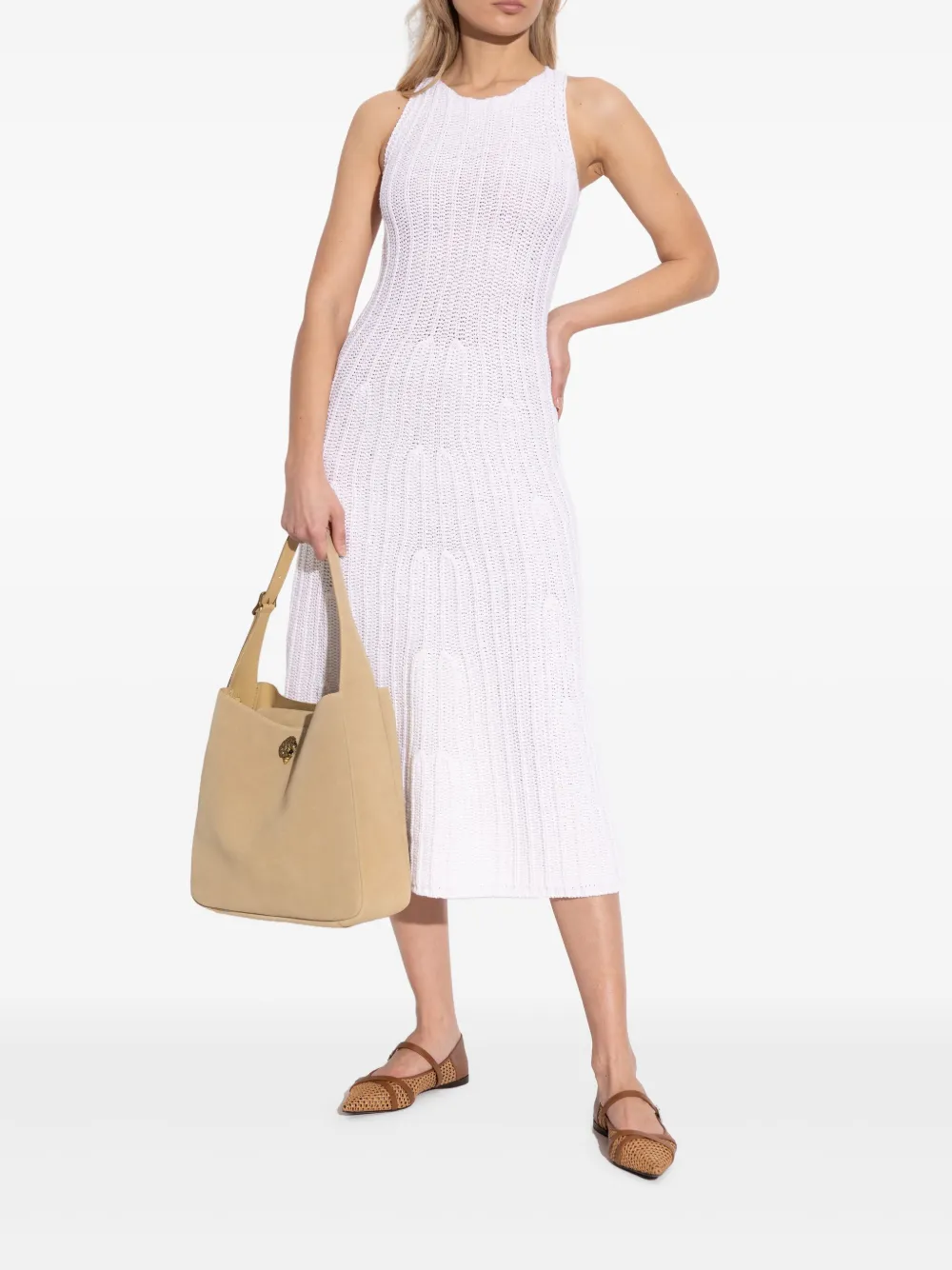 Max Mara Geweven ballerina's Bruin