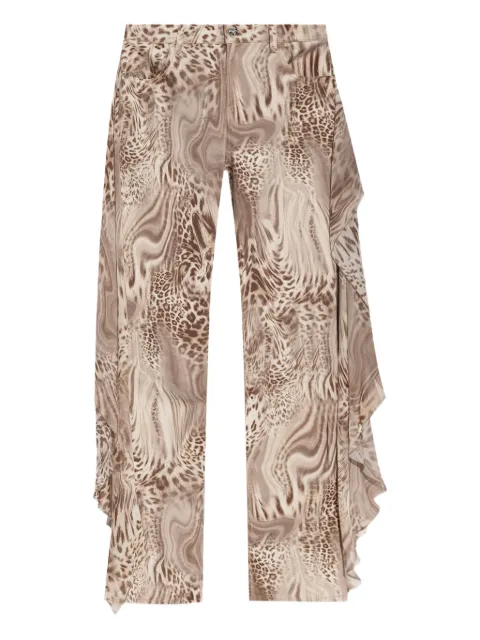 Blumarine printed jeans