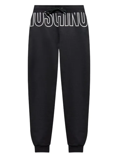 Moschino pants con logo estampado