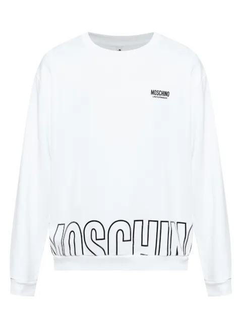 Moschino logo-print sweatshirt