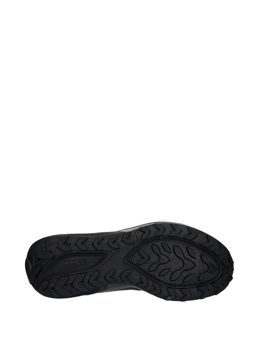Puma Textured Low-top Sneakers In Black