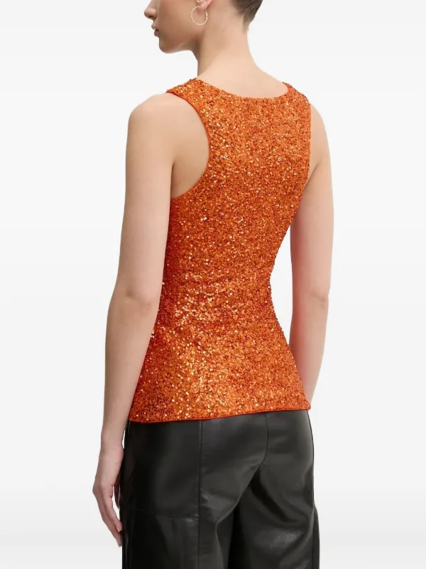 open lace back dress Apricot Embellished Ines Dress