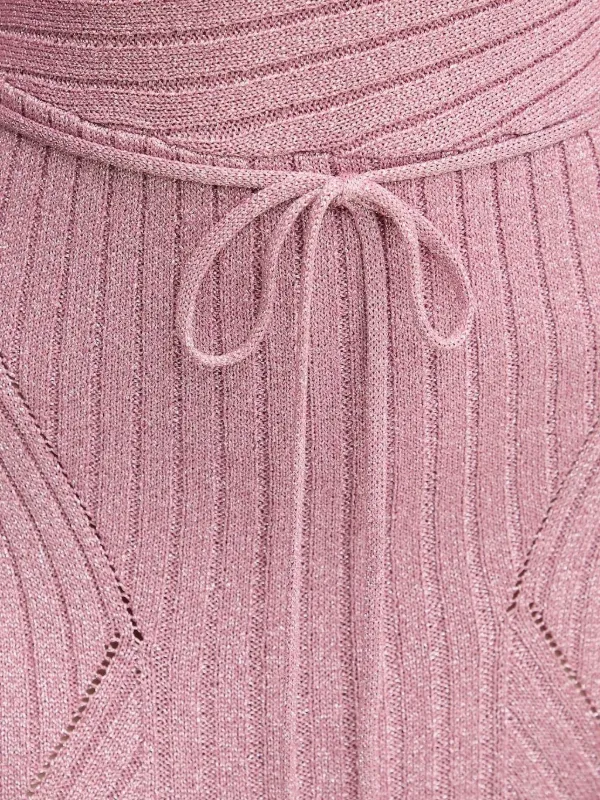 strapless open back dress Charcoal Ribbed Tie Waist Sweater Dress – PinkBlush