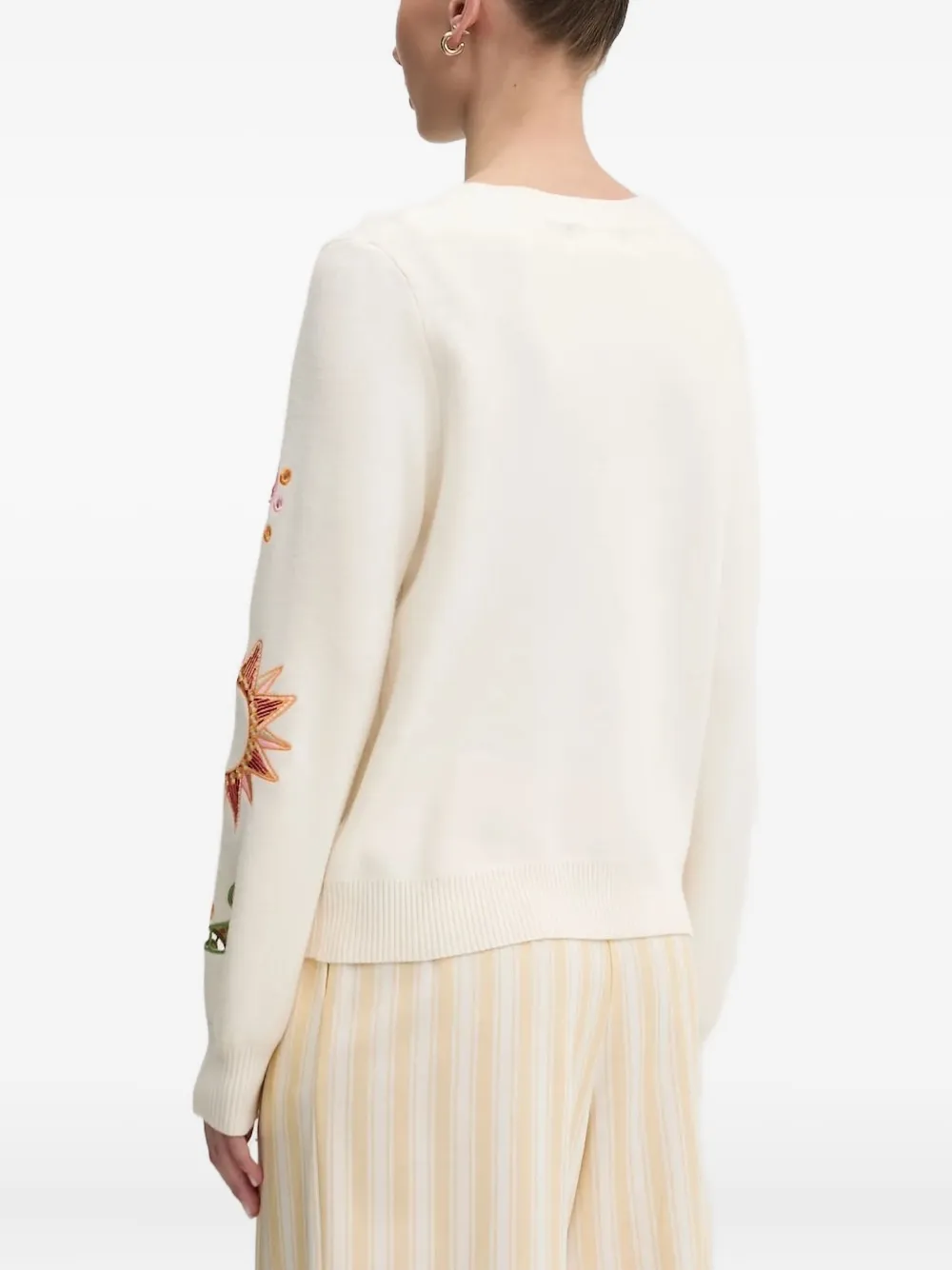NEVER FULLY DRESSED embroidered long-sleeve cardigan | Cardigans | Image 2
