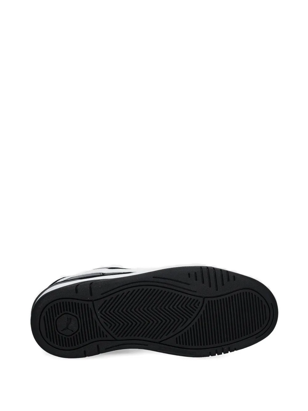 PUMA suede-panel sneakers Black