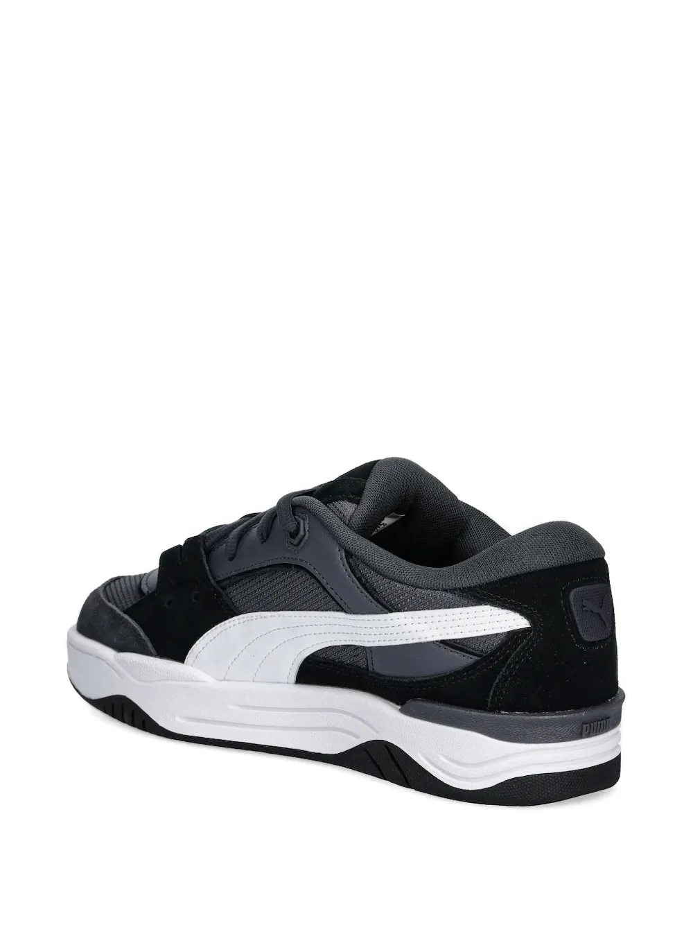 PUMA suede-panel sneakers Black
