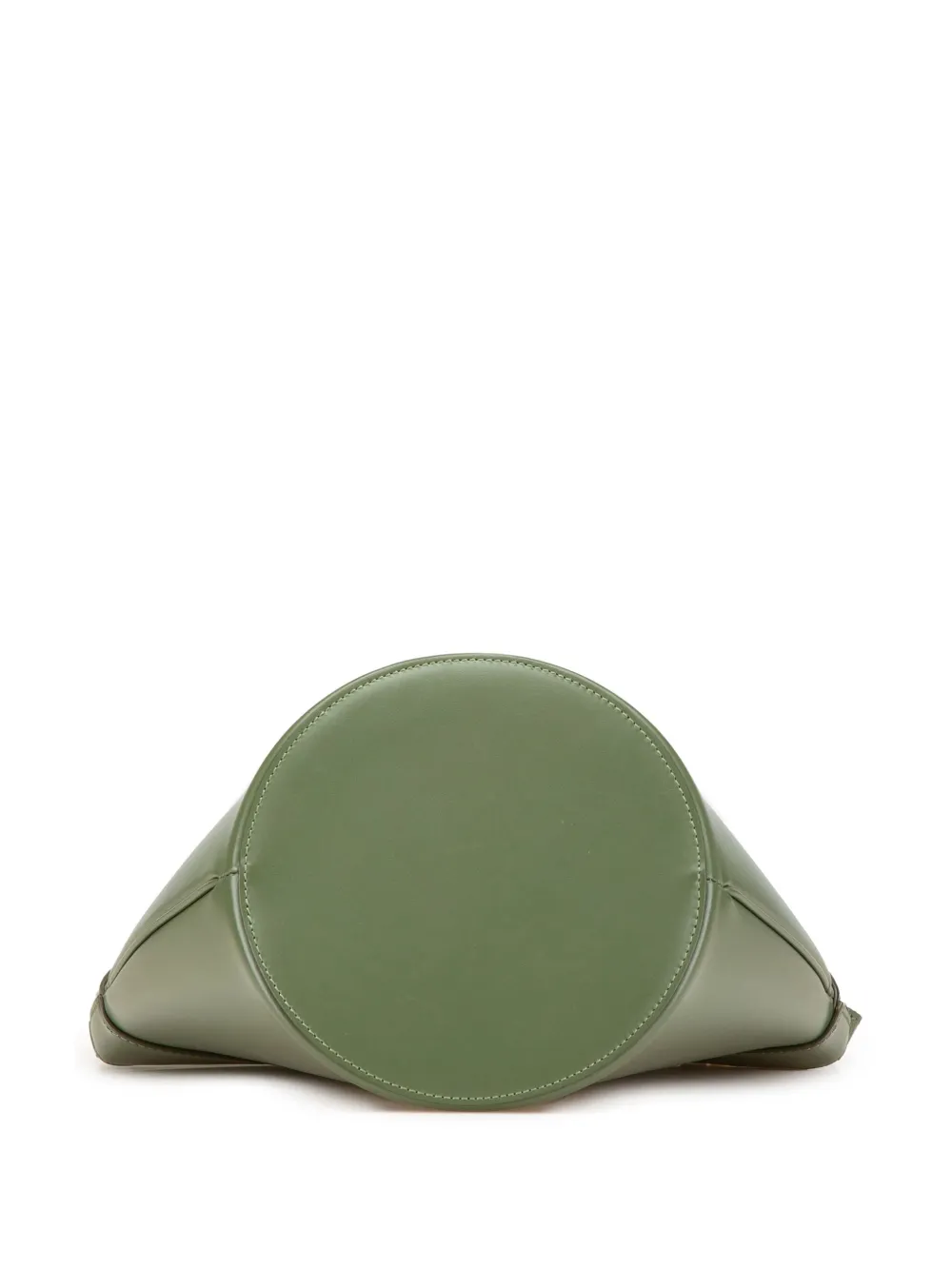 Pre-owned Celine 2019 Leather Crecy Bucket Bag In Green