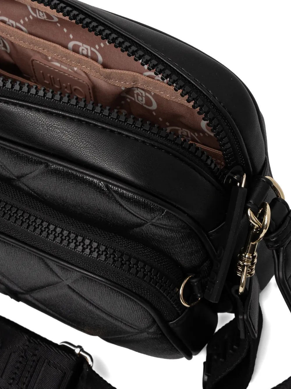 LIU JO Gewatteerde crossbodytas Zwart
