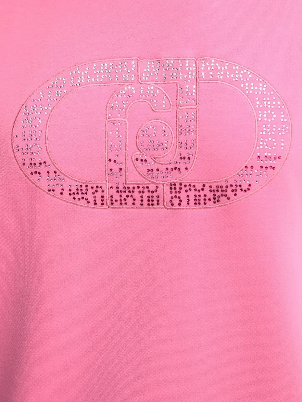 LIU JO Sweater met logo Roze