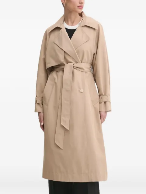LIU JO belted cotton-blend trench coat