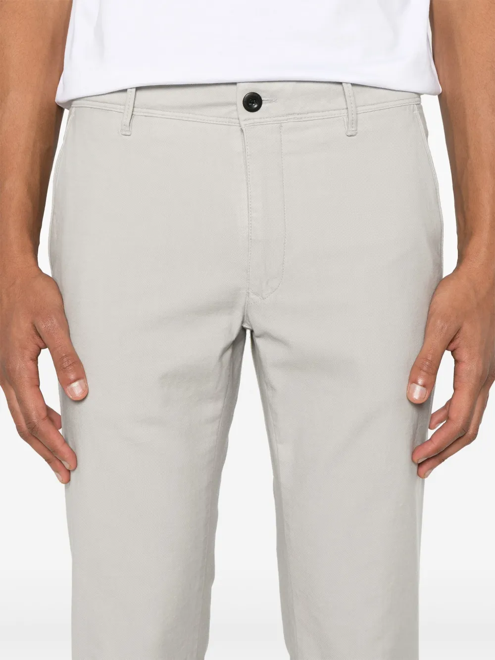 Incotex Katoenen broek Grijs
