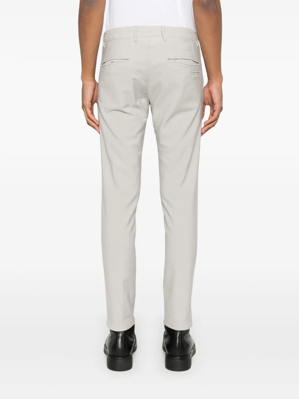 Incotex Katoenen broek Grijs