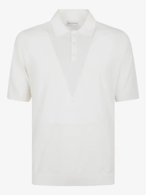 Ballantyne ultralight cotton polo shirt