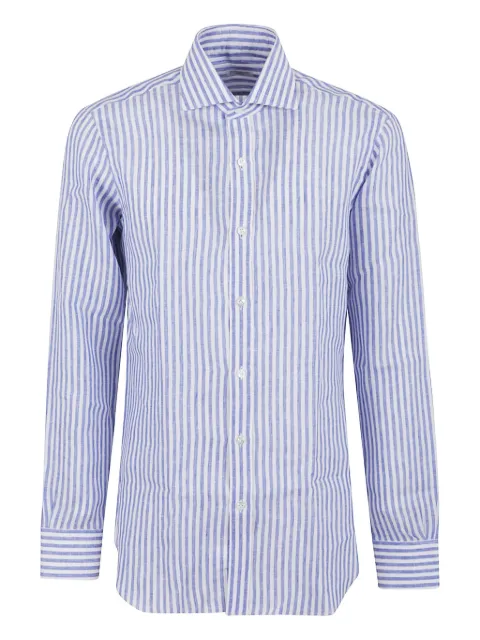 Buonamassa striped linen shirt
