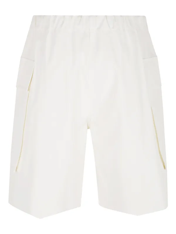 JIL SANDER+ Cotton Shorts | White | FARFETCH JO