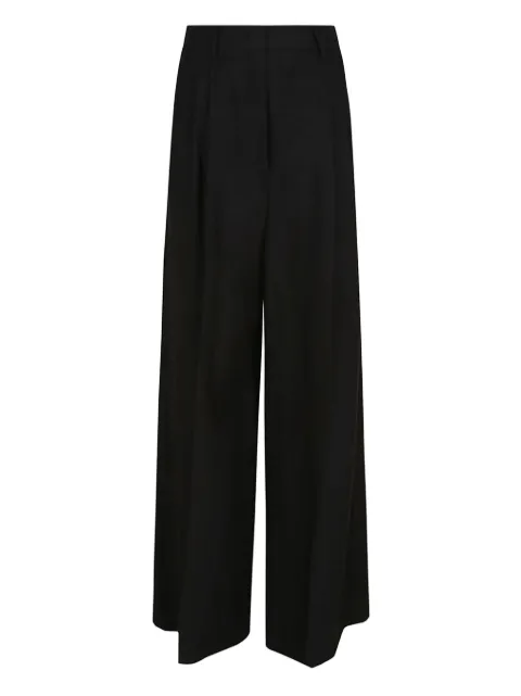 Weekend Max Mara pantalones anchos con detalles