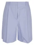 Weekend Max Mara dart-detailing tailored shorts - Blue