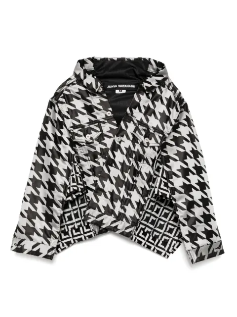 Junya Watanabe chamarra con paneles