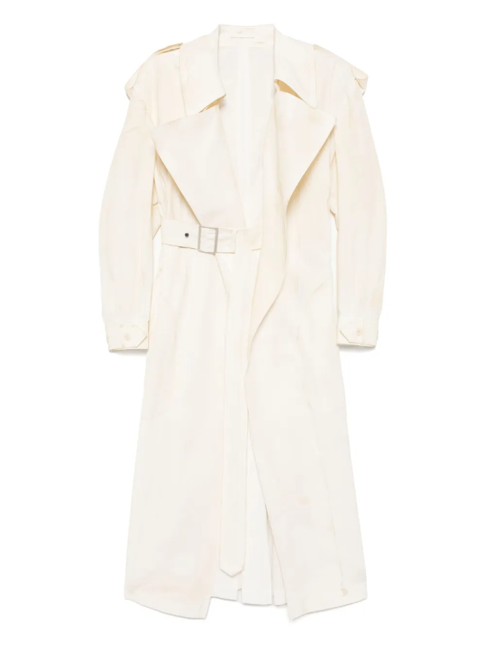 dump rooler printing trench coat
