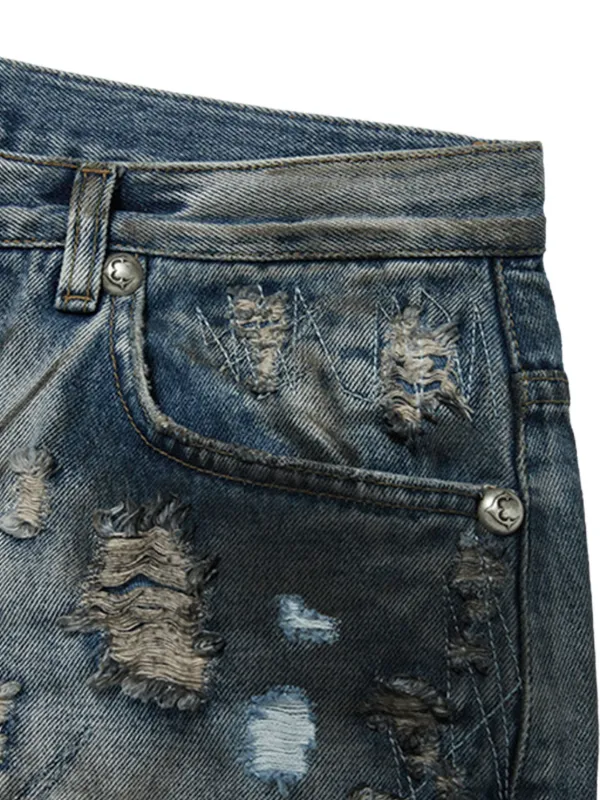 THUG CLUB Combat Casualty Care Jeans | Blue | FARFETCH UK