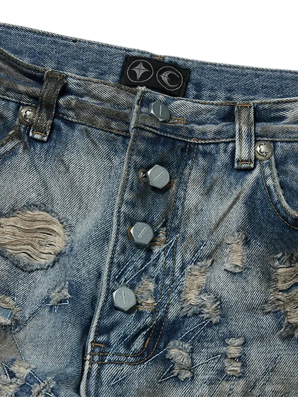 THUG CLUB Combat Casualty Care Jeans | Blue | FARFETCH GE
