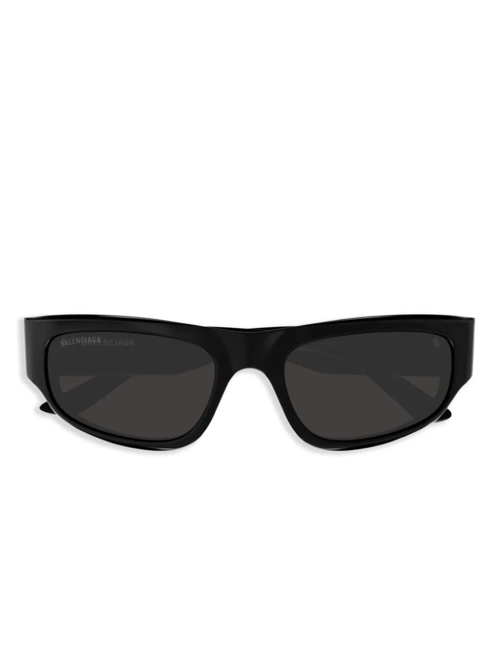 Balenciaga Eyewear rectangular-frame sunglasses | Black | Image 1