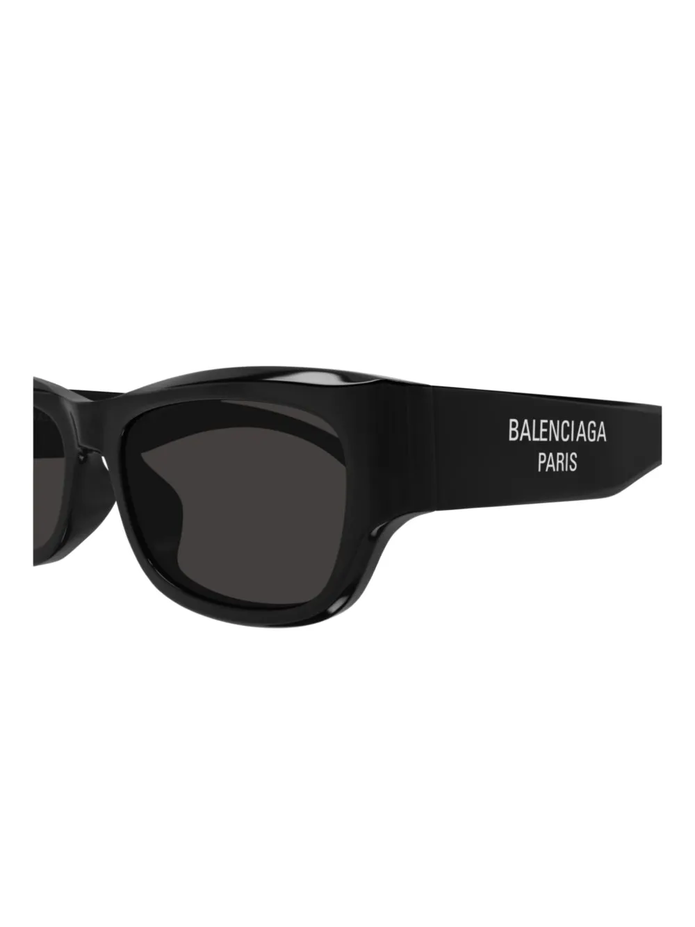 Balenciaga Eyewear Zonnebril met vierkant montuur Zwart