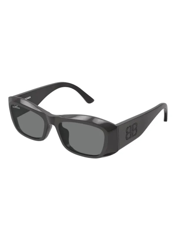 Balenciaga Eyewear スクエアフレーム サングラス | ブラック