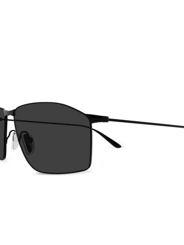 Balenciaga Eyewear angular-frame Sunglasses | Black  display picture 3