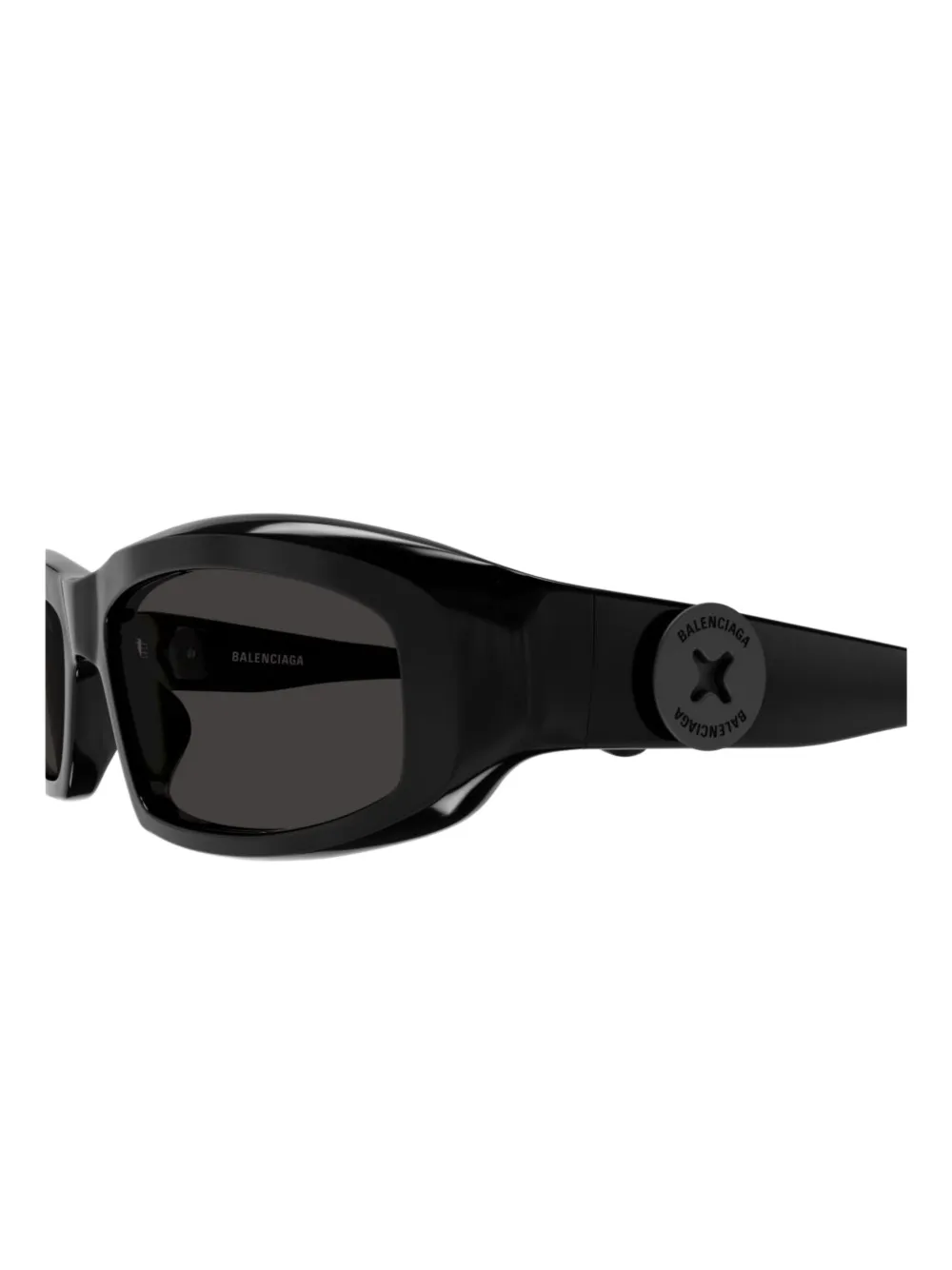 Balenciaga Eyewear Sleek zonnebril Zwart