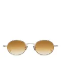 Peter & May Walk Mon Reve oval-frame sunglasses - Gold