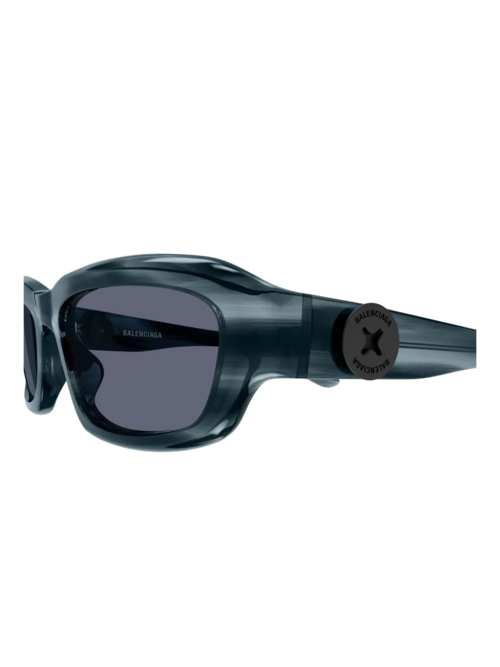 Balenciaga Eyewear Zonnebril met piloten montuur Grijs