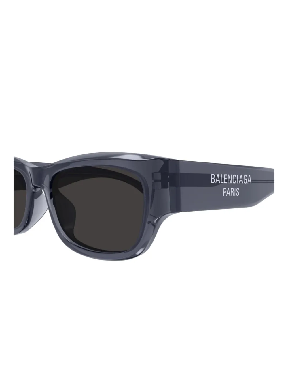 Balenciaga Eyewear Zonnebril met vierkant montuur Grijs