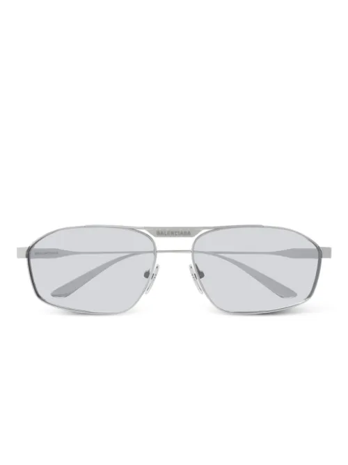 Lunettes de soleil à monture pilote - Balenciaga Eyewear - Modalova